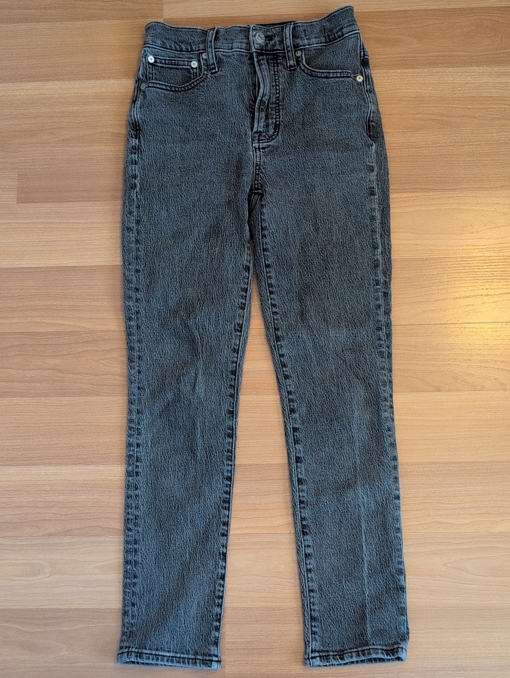 Madewell The Perfect Vintage Jean Lunar Wash High Rise Tapered Size 23